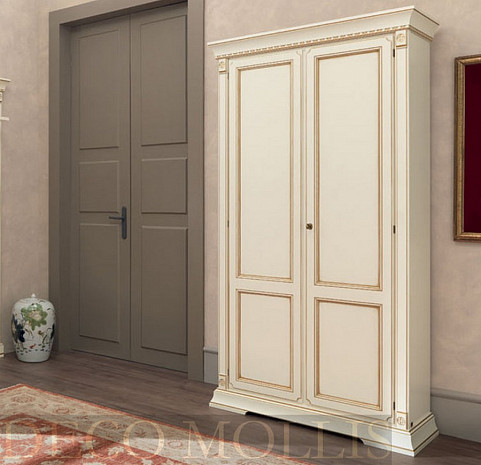 Белый шкаф для прихожей Palazzo Ducale avorio фото 1