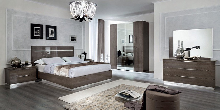 Спальня в современном стиле Platinum фото 4