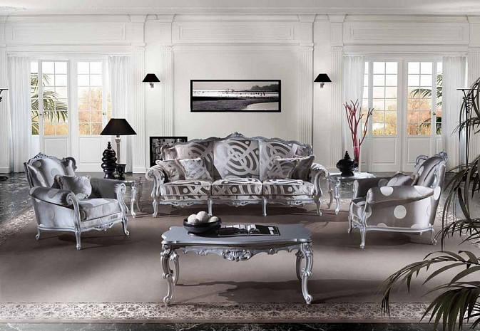 Итальянский диван трехместный Barocco Austen фото 7