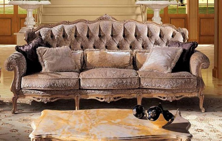 Итальянский диван трехместный Barocco Austen фото 1