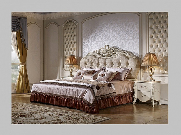 Спальня классическая светлая Карлотта X216 фото 1