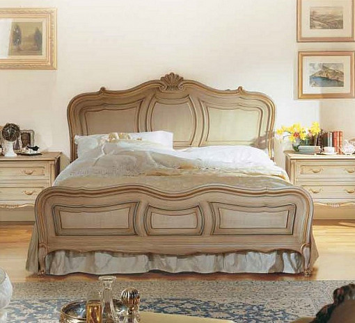 Кровать двуспальная итальянская Luigi XV Strauss фото 1