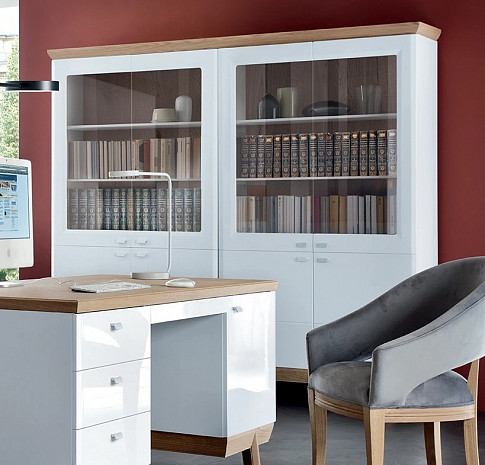 Шкаф книжный для кабинета в современном стиле Aspen фото 1