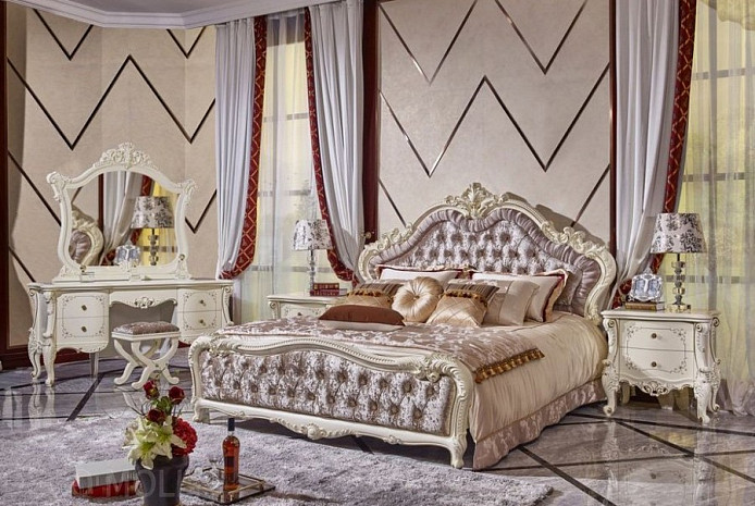 Кровать в спальню классическая Руссано B688 DCM фото 2