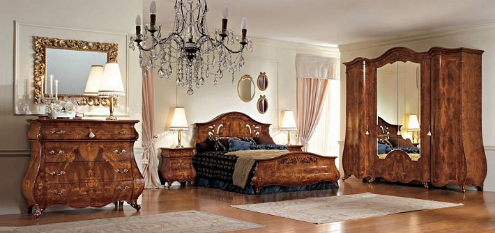Комод в спальню из массива классический Monreale фото 4