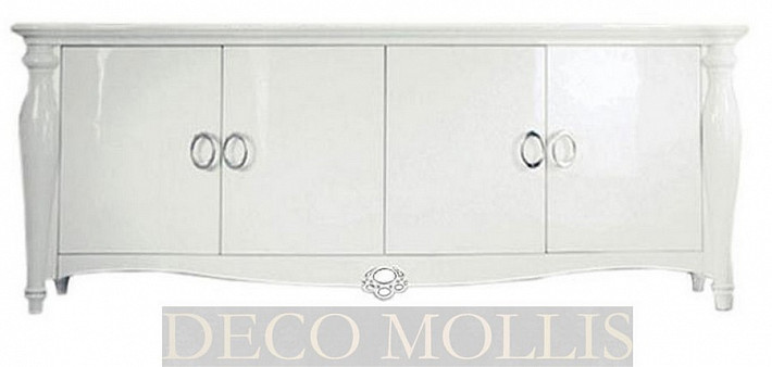 Гостиная молочного цвета Tiffany Decorosso mobili фото 10