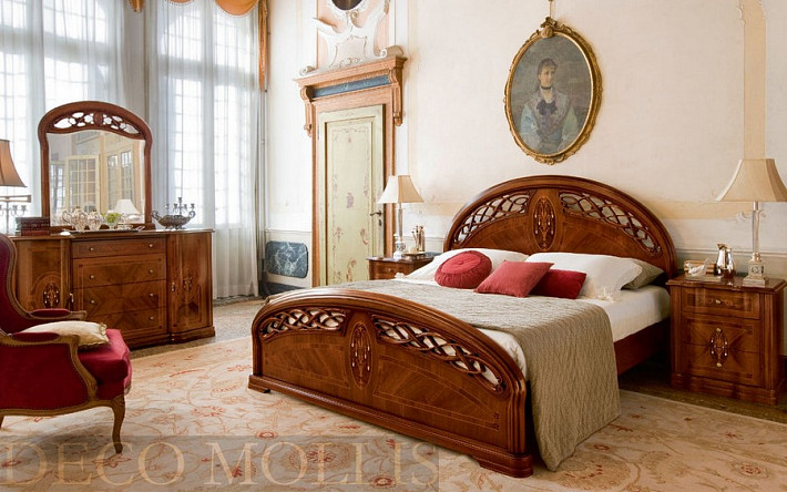 Спальня в цвете орех Montenapoleone фото 2