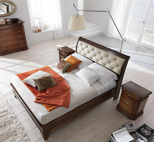 Кровать двуспальная классическая с капитоне Margot фото 2