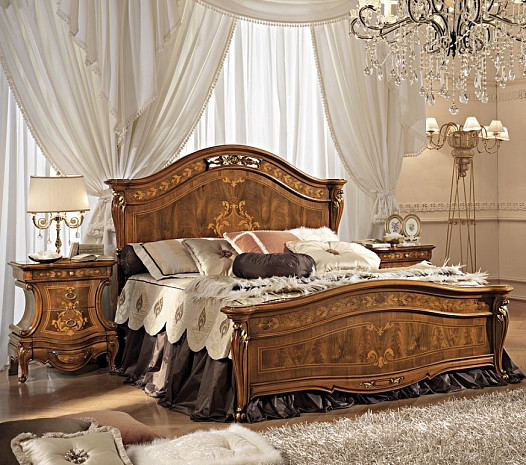 Кровать двуспальная классическая Napoleone фото 1
