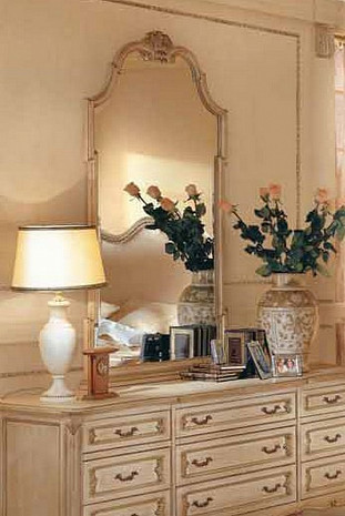Зеркало в спальню итальянское Luigi XV Brahms фото 1