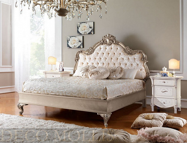 Итальянская спальня белая Prestige фото 4