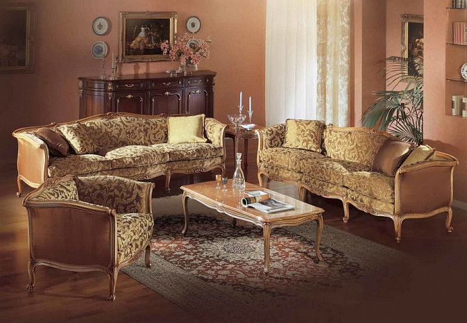 Итальянский диван в гостиную Luigi XV De Stal фото 4