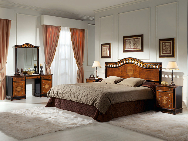 Кровать двуспальная классическая Casandra фото 3
