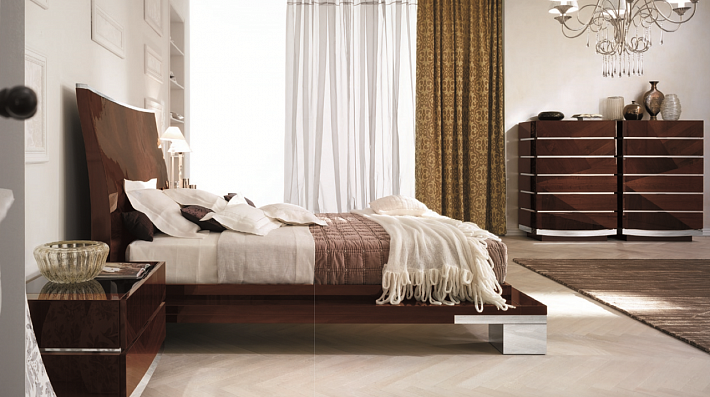 Кровать двуспальная в современном стиле Garda фото 1