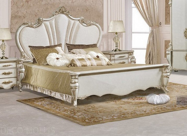 Кровать в спальню классическая Opera Crema фото 1