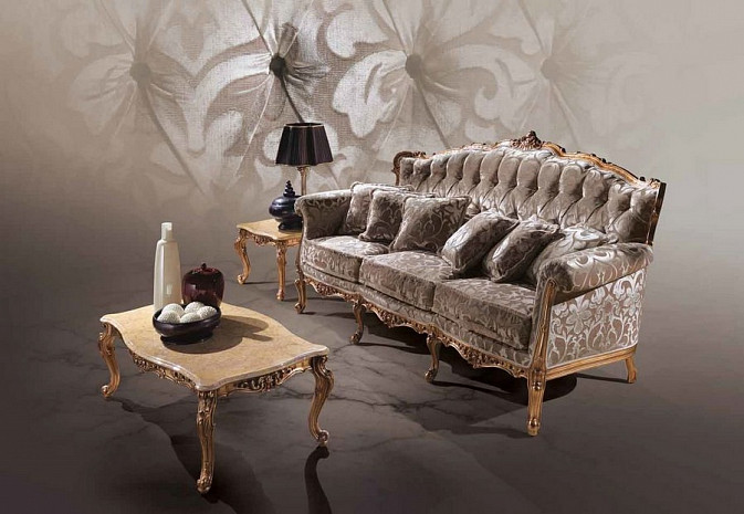 Итальянский диван трехместный Barocco Gozzano фото 2