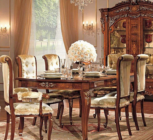 Гостиная-столовая итальянская элитная Reggenza Luxury фото 4