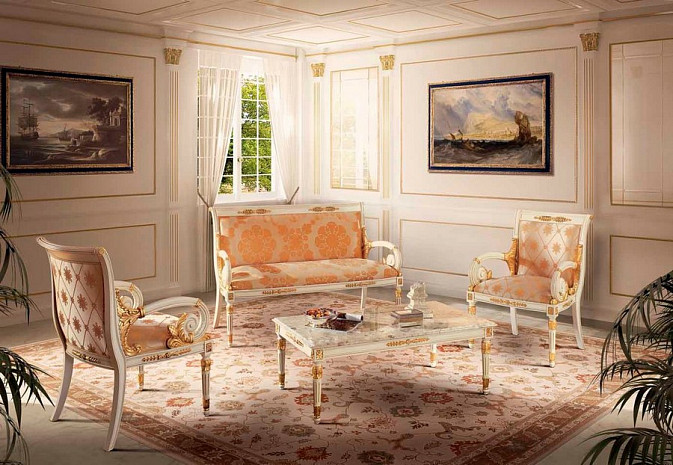 Итальянский диван в гостиную Impero Faulkner фото 3