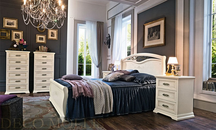 Кровать в классическом стиле 160 Afrodita фото 3