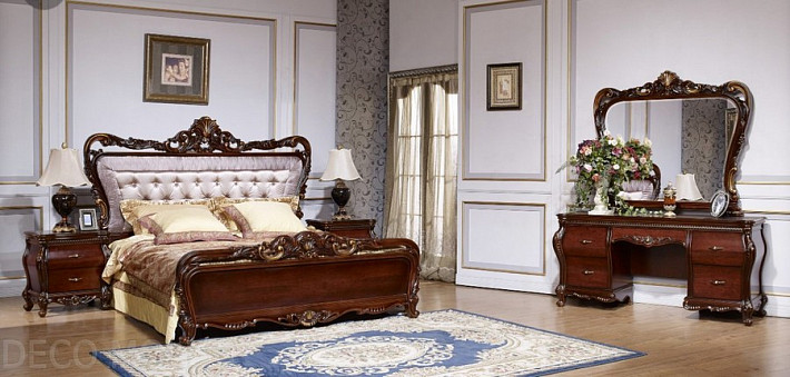 Кровать в спальню классическая Лучиана 700 DCM фото 2