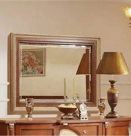 Настенное прямоугольное зеркало Валенсия фото 1