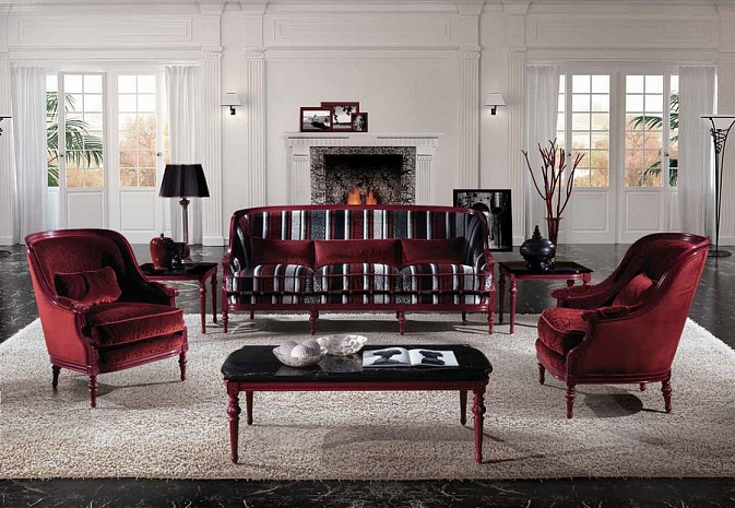 Итальянский диван в гостиную Luigi XVI Marino фото 5