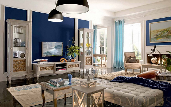 Мебель для гостиной классическая светлая Capri Villanova фото 6