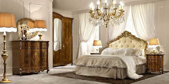 Спальня классическая из массива Alchimie Panarea фото 1