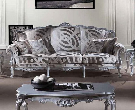 Итальянский диван трехместный Barocco Austen фото 8