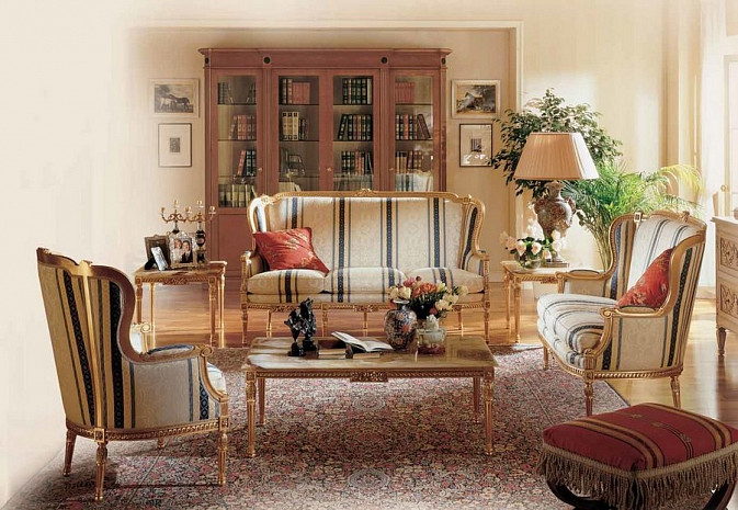 Кресло в гостиную мягкое Luigi XVI Byron фото 2