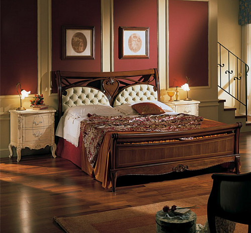 Кровать двуспальная классическая Marie Claire грецкий орех фото 4