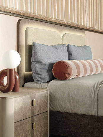 Спальня в светлых тонах итальянская Hebe фото 2