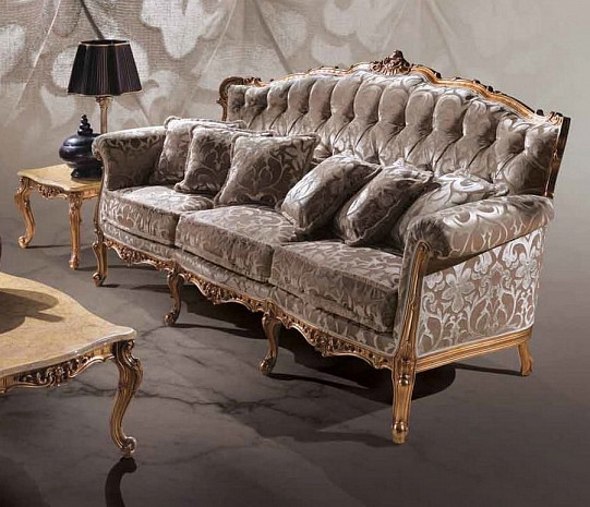 Итальянский диван трехместный Barocco Gozzano фото 1