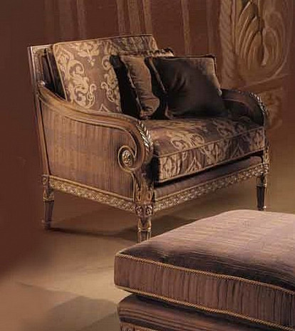 Кресло в гостиную мягкое Luigi XVI Cuoco фото 1