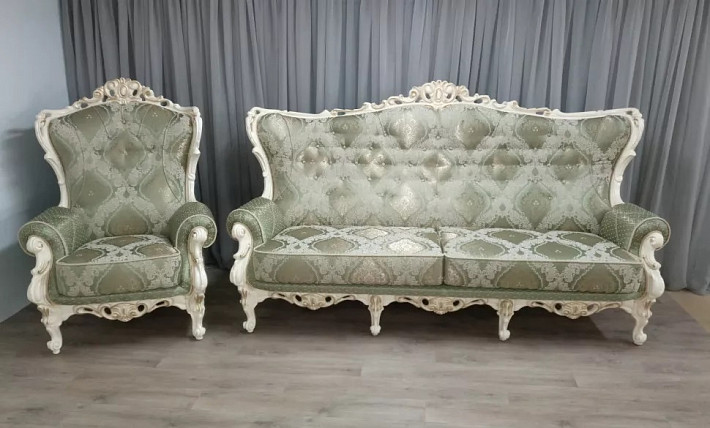 Комплект мягкой мебели в классическом стиле Цецилия фото 9