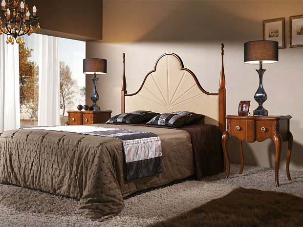Кровать двуспальная в стиле арт-деко Ares фото 3