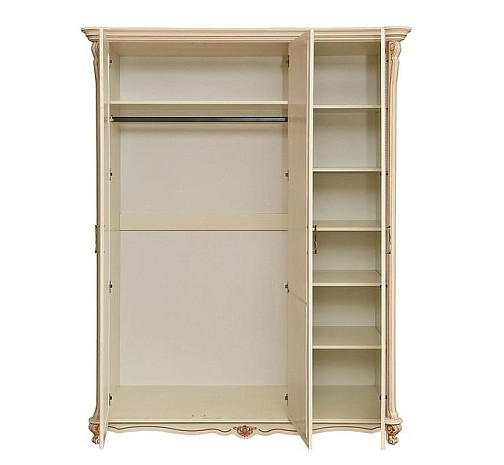 Шкаф трехдверный с зеркалом Алези фото 3