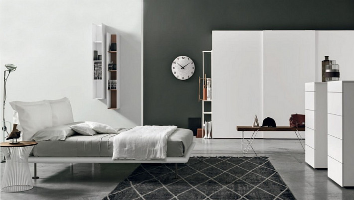 Кровать двуспальная итальянская с мягким изголовьем Dream Tomasella фото 3