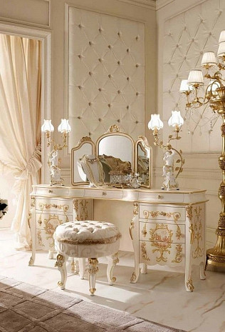 Туалетный столик с зеркалом в классическом стиле Andrea Fanfani фото 1
