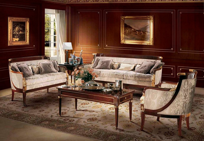 Итальянский диван в гостиную Impero Tolstoj фото 2