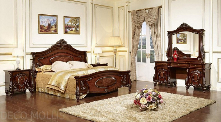 Кровать в спальню классическая Ле Роз CM10 DCM фото 2
