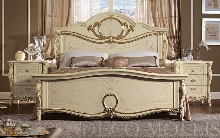 Итальянская двуспальная кровать 160 Tiziano фото 1