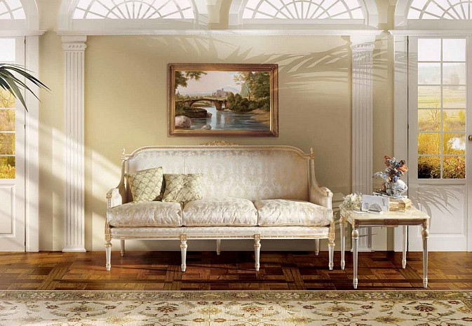 Итальянский диван в гостиную Luigi XVI Melville фото 2