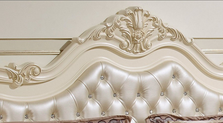 Кровать с мягким изголовьем классическая Габриэла E434 фото 3
