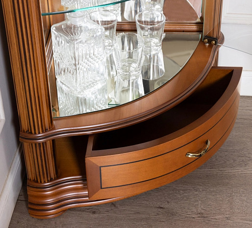 Угловая витрина для гостиной Anabella фото 3